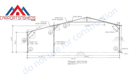464x272 lean to shed
