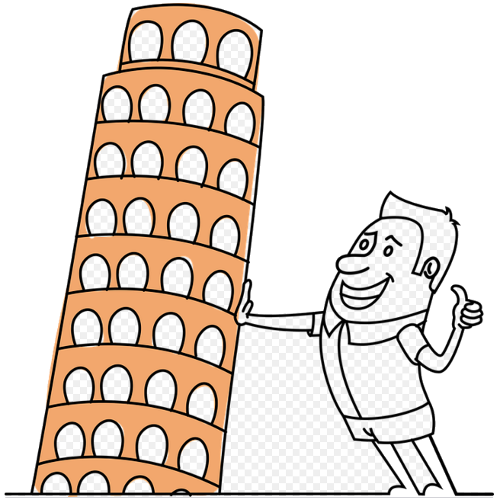 500x500 i think i have figured out a way the leaning tower of pisa can be