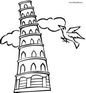 275x300 Drawings Of The Leaning Tower Of Pisa