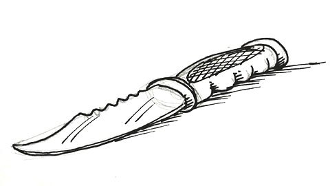 480x270 learn to draw a hunting knife shoo rayner