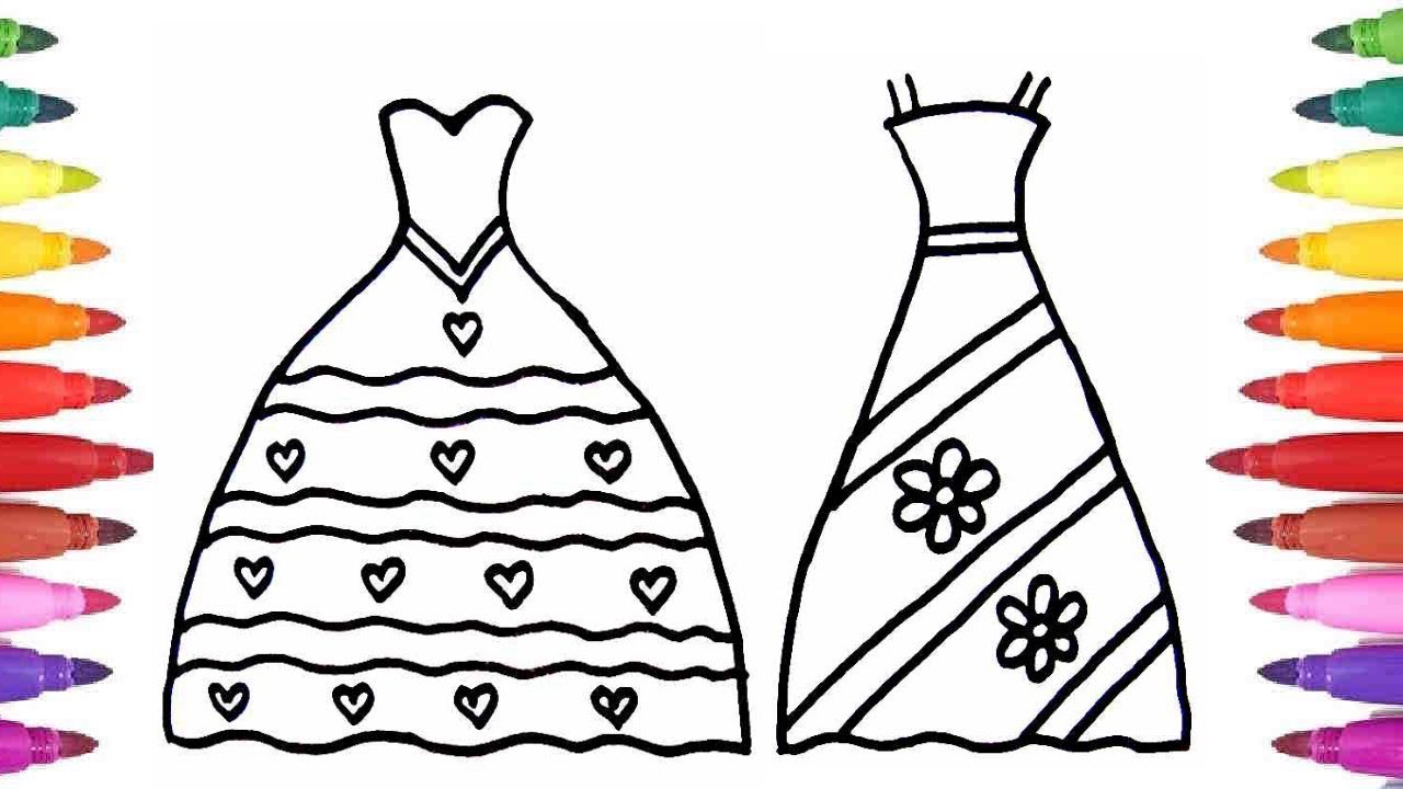 1280x720 How To Draw Wedding Dresses