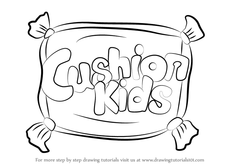 800x566 Learn How To Draw Cushion Kids Logo