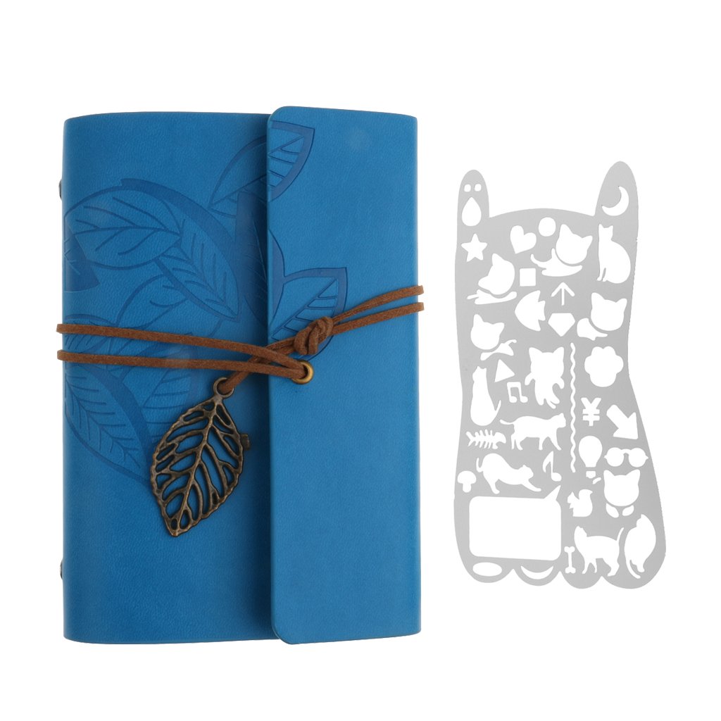 1024x1024 Segolike Vintage Leather Notebook Jornal Blank Notepad With Life