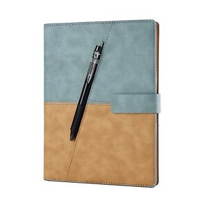 300x300 Notebook Drawing Writing Notepad Spiral Leather Reusable