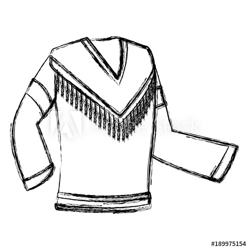 500x500 Western Leather Jacket Icon Vector Illustration Graphic Design