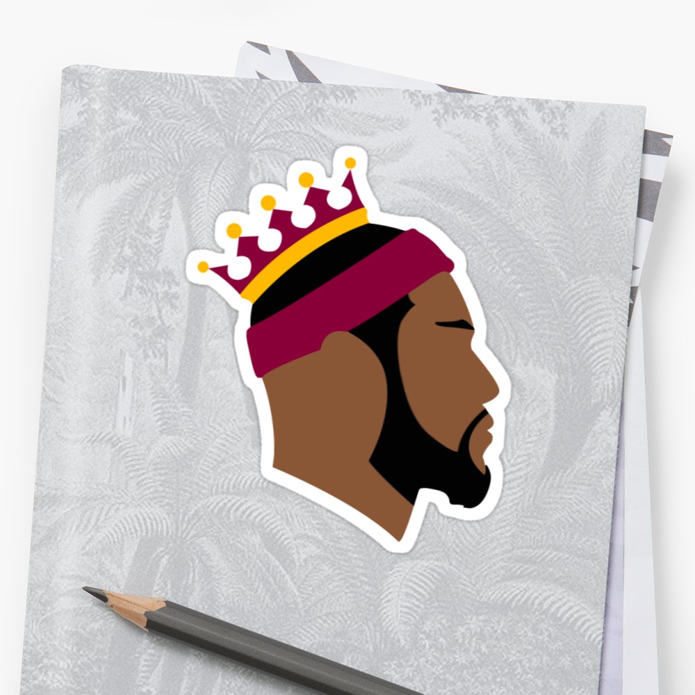 1000x1000 Lebron James Sticker