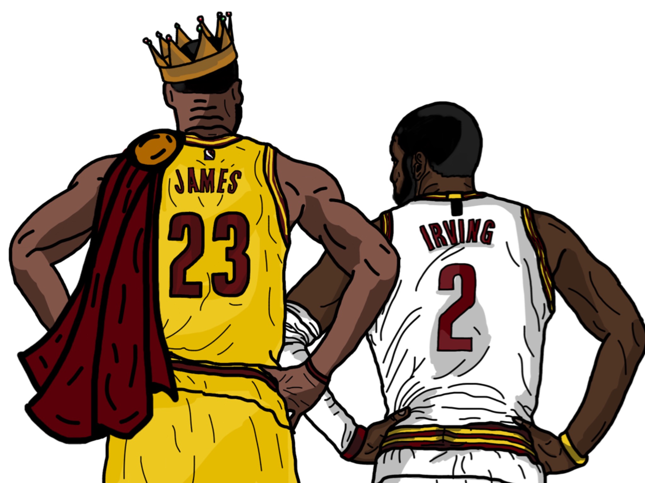 Lebron Drawing Free download on ClipArtMag