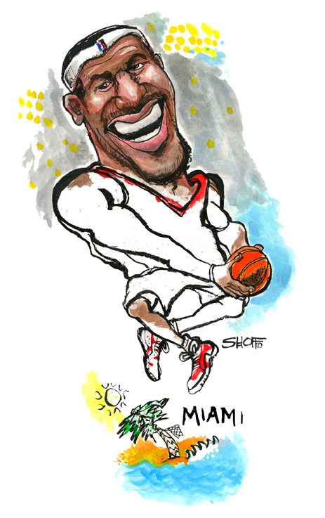 463x737 Lebron Flyin' High!