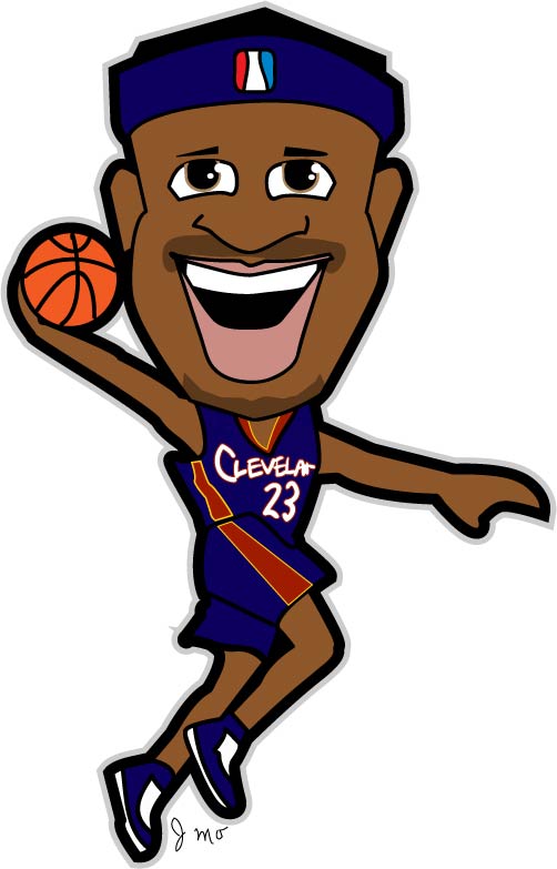 502x783 Free Lebron James Clipart Drawing, Download Free Clip Art