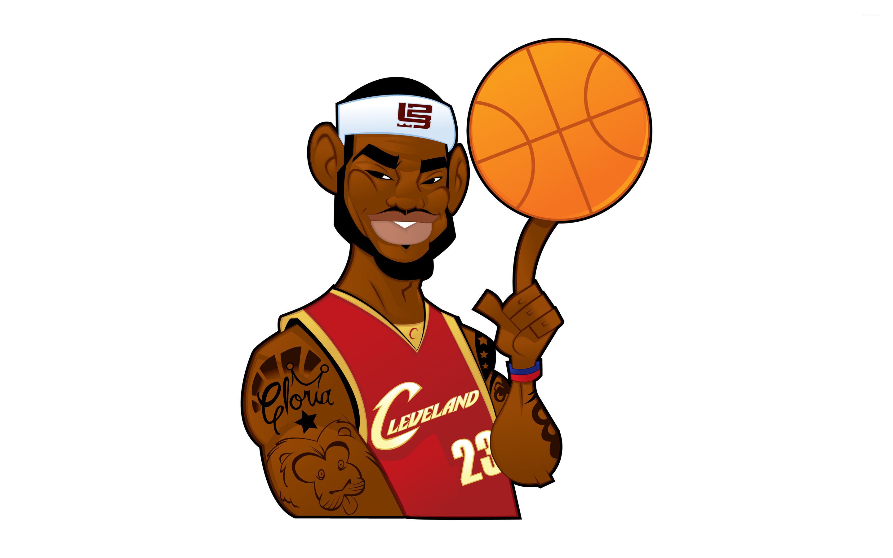 2880x1800 Cartoon Lebron James Wallpapers