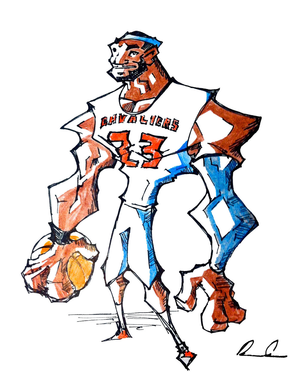 1024x1246 Lebron James Cartoon Daily Inspiration Quotes