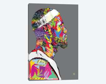 340x270 Lebron James Canvas Etsy