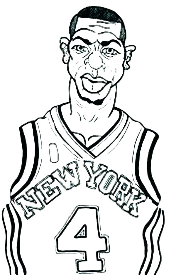 600x933 Lebron James Coloring Pages