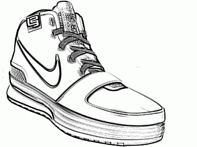 640x480 Fresh Nike Shoes Sketch Drawings Is Wonderful Fun For All Ages Use