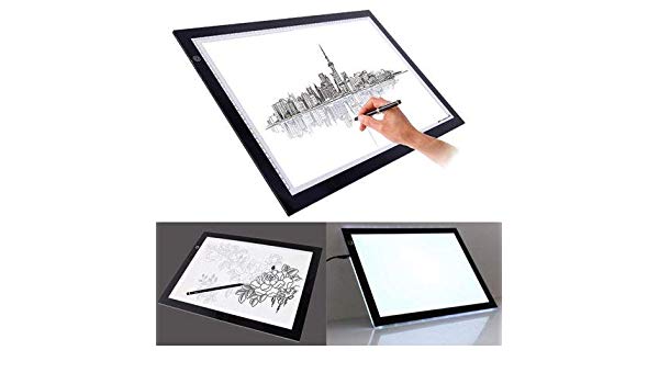 600x350 Cocoarm Led Light Box, Ultra Thin Portable