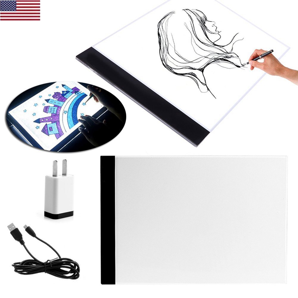 1006x1006 Led Light Stencil Art Board Box Tracing Drawing Table Tattoo