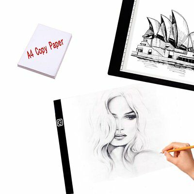 400x400 Usb Led Art Tattoo Stencil Board Light Tracing Drawing Pad