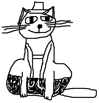408x422 idrawcats lederhosen cat