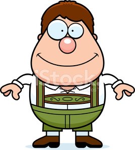 268x299 cartoon lederhosen boy smile stock vectors