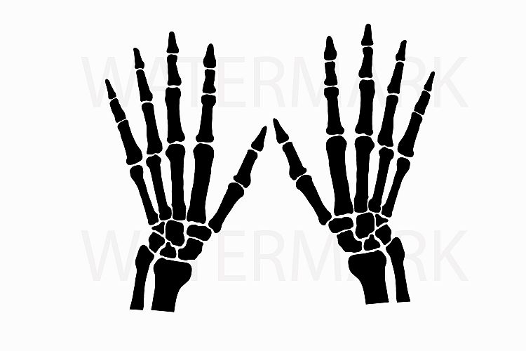 750x500 Skeleton Hand Left And Right