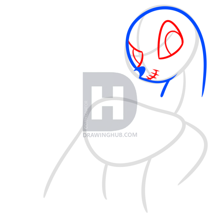 739x720 Undertale Pony Sans Drawing, Step