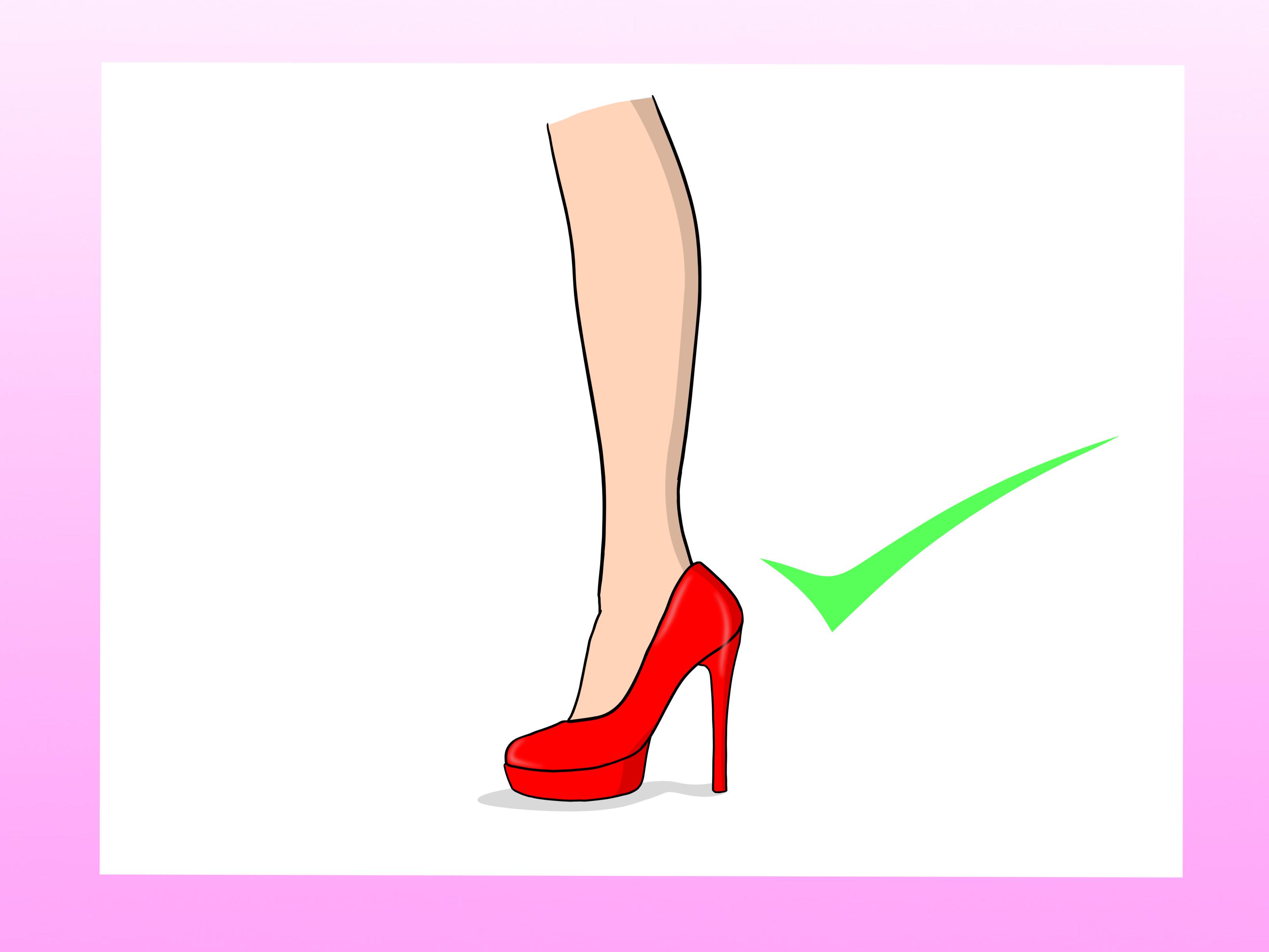 3200x2400 How To Draw Heels Steps