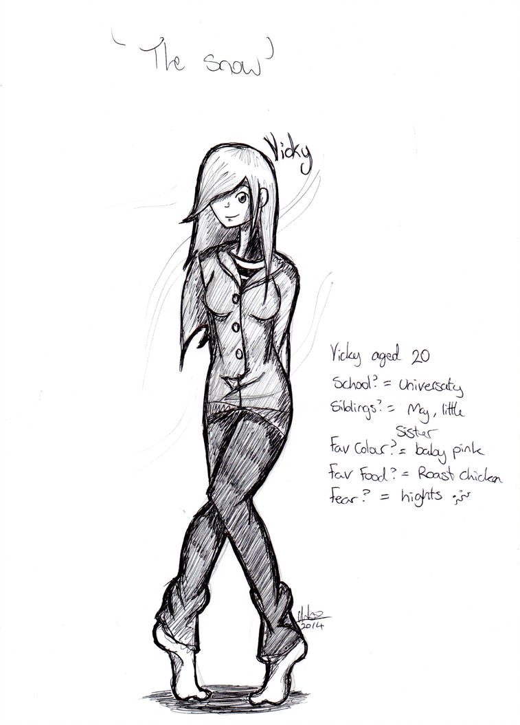 757x1055 The Snow Cast Vicky
