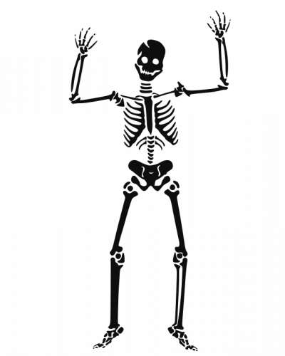 400x500 Collection Of Free Leg Drawing Skeleton Download On Ui Ex