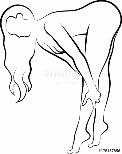 Leg Muscles Drawing