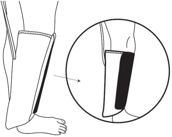 560x447 leg air compression leg massager, improve circulation