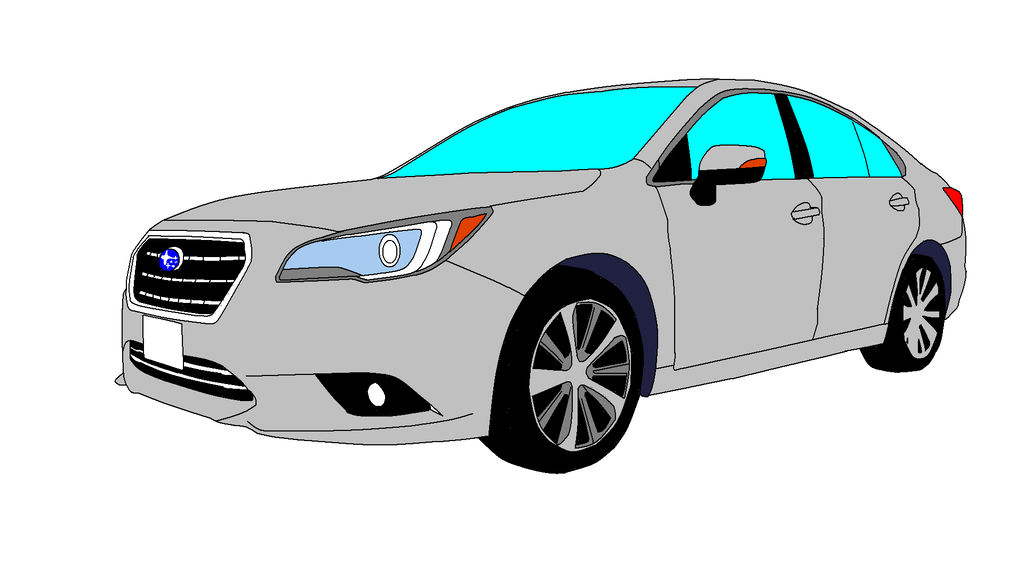 1024x576 Mspaint Drawing Test Of Subaru Legacy