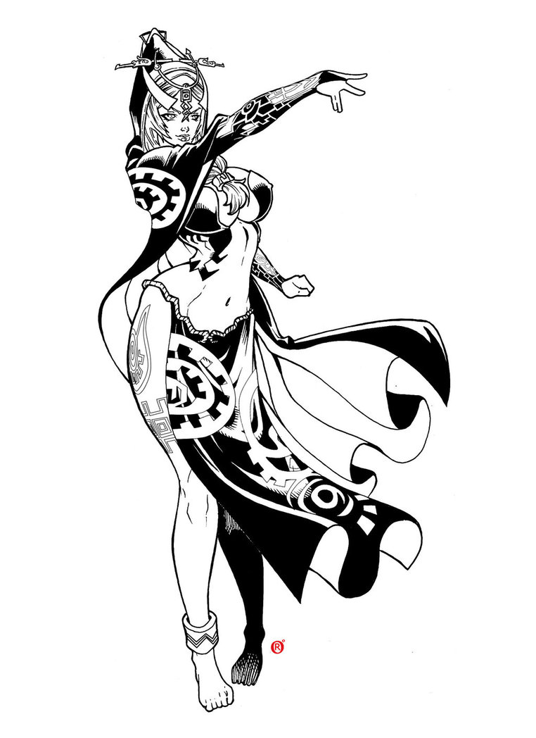 762x1048 Midna Drawing Legend Zelda Drawing For Free Download