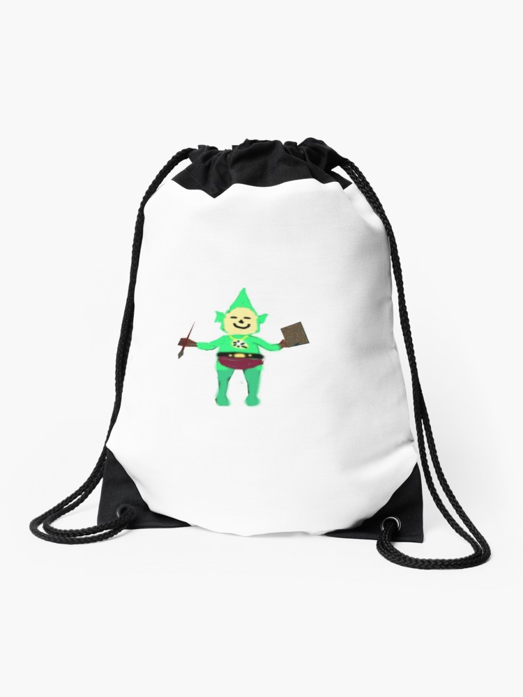 750x1000 Tingle From Legend Of Zelda Drawing Drawstring Bag