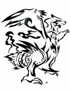 236x308 Legendary Pokemon Tribal Tattoos