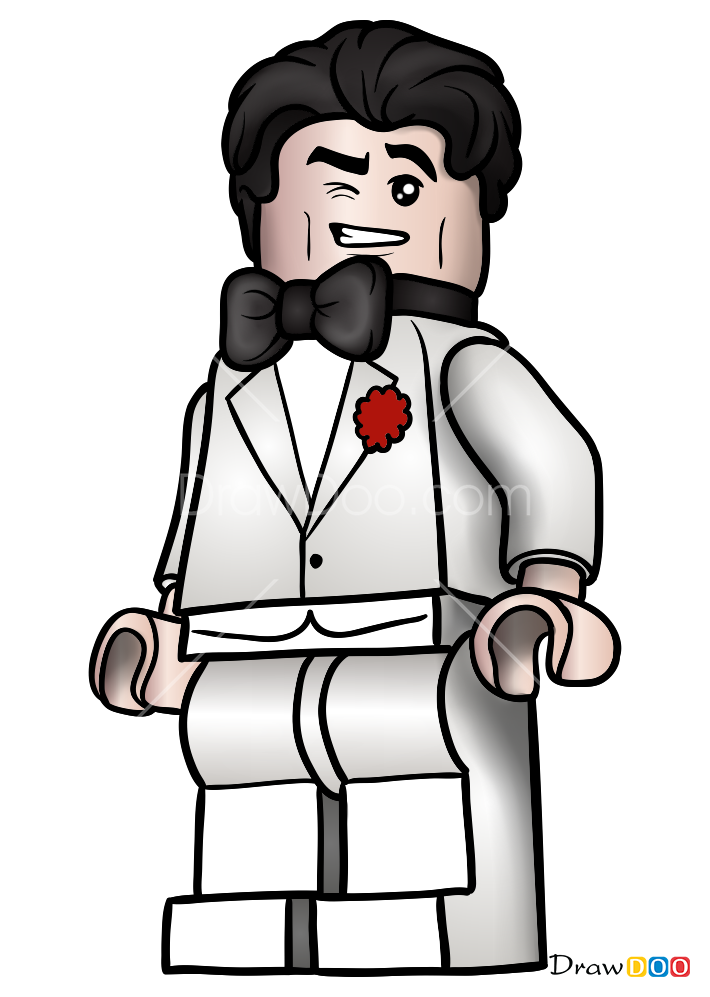 710x997 How To Draw Bruce Wayne, Lego Batman Movie