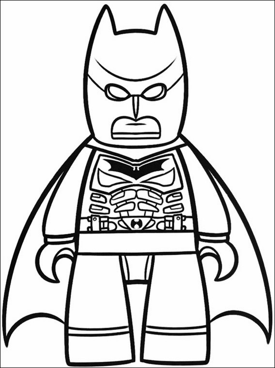 568x758 Lego Batman Drawing