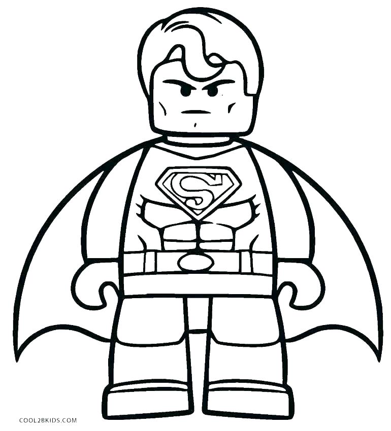 770x850 Lego Batman Penguin Coloring Pages Superman Coloring Pages Luxury