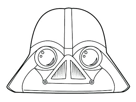 440x330 Darth Vader Face Coloring Pages Lego Free Pdf Star Wars