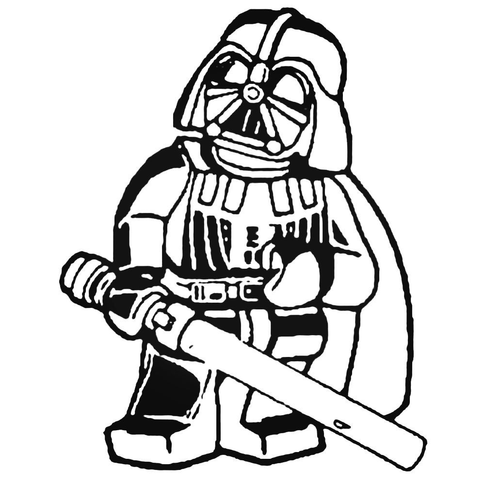 Lego Darth Vader Drawing | Free download on ClipArtMag