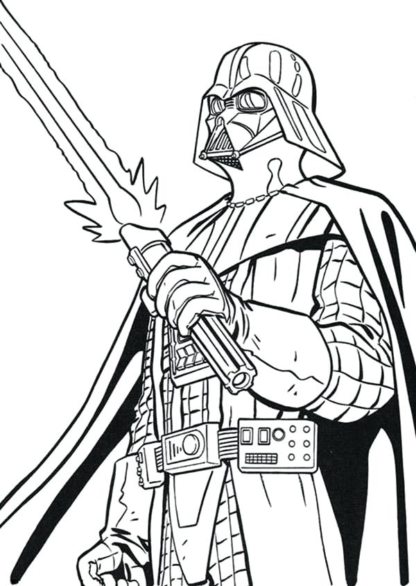 600x844 Darth Vader Coloring Pages Coloring