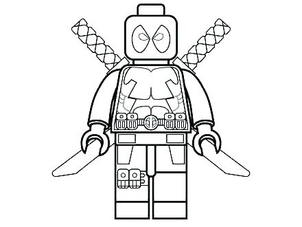 440x330 Deadpool Coloring Pages Easy Hand Drawing Baby Lego Pizzafood Club