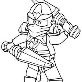 268x268 New Lego Ninjago Coloring Pages Drawings