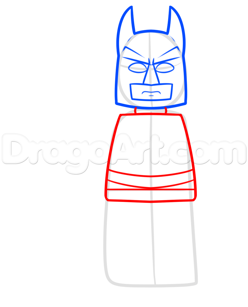 810x1002 The Lego Batman Movie Drawing Lesson, Step