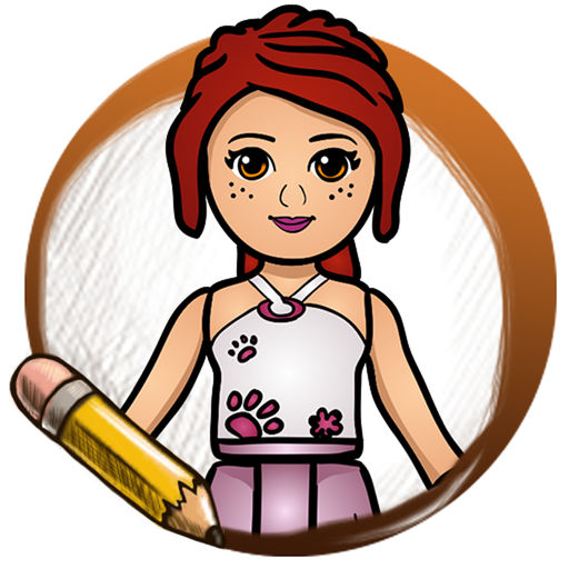 512x512 Learn To Draw Lego Friends Volume