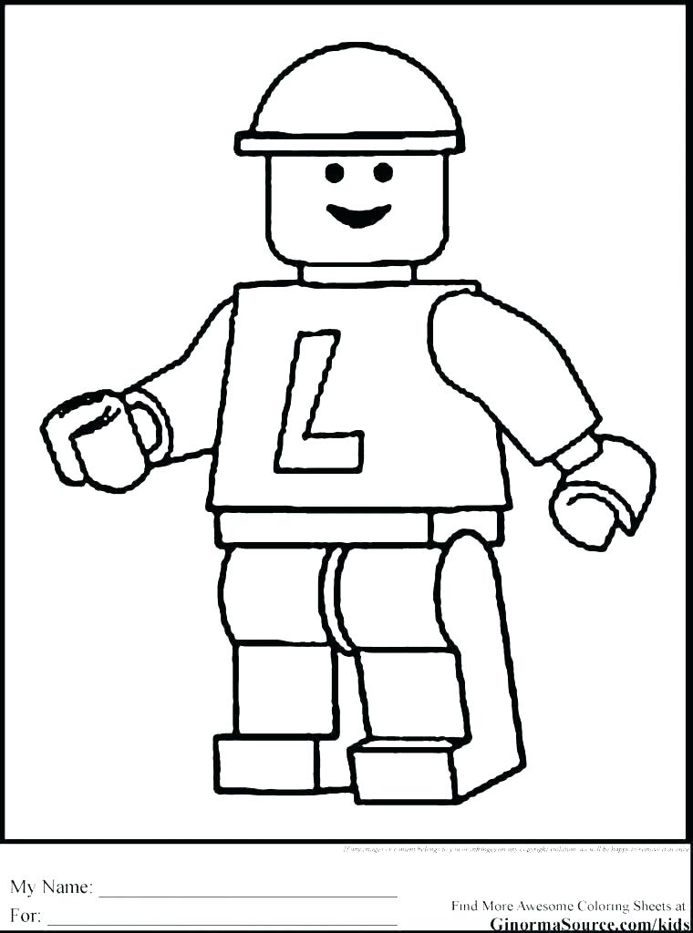 760x1024 Lego Coloring Games