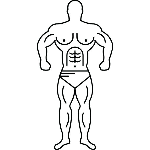 626x626 man outline super muscle man outline free icon lego man outline