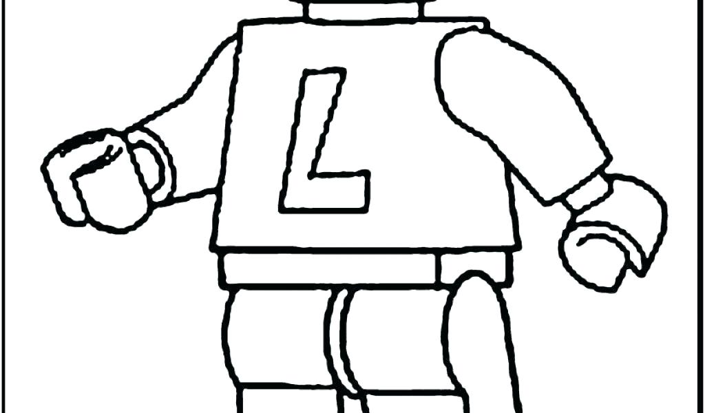 1024x600 Printable Lego Man