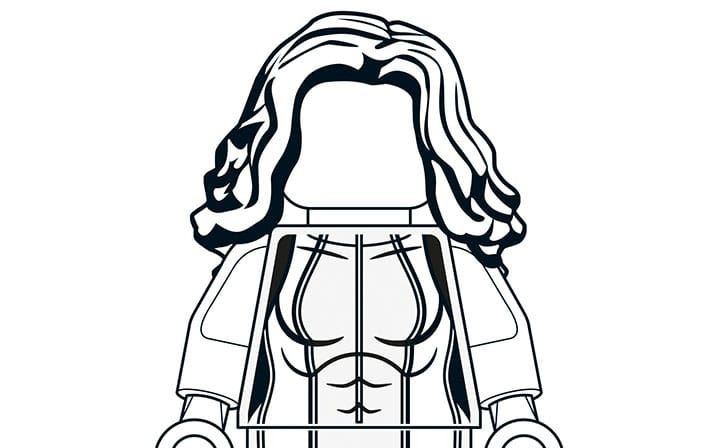 720x448 Fresh Blank Lego Man Coloring Sheet