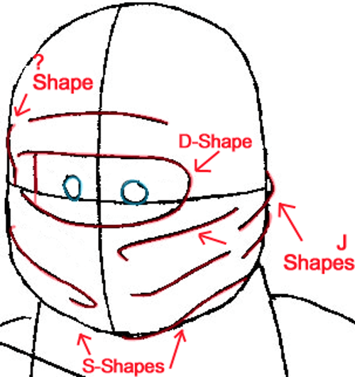 500x531 How To Draw Cole From Lego Ninjago With Easy Step
