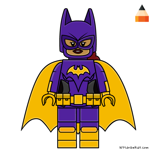 600x600 How To Draw Lego Minifigure With Easy Step